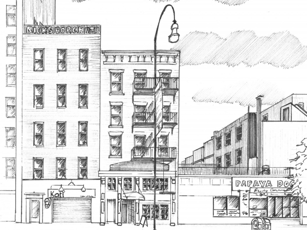drawing in ink from your photo