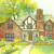 house portrait in watercolor commissioned watercolor house portrait