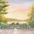 Watercolor painting of your wedding venue