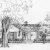 Ink house sketch Your house drawn in ink