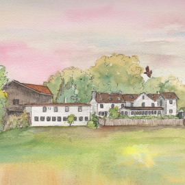 Commissioned portrait of your house