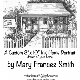 Gift certificate, 8"x 10" home portrait including 11"x 14" mat