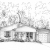 Your home drawn in ink